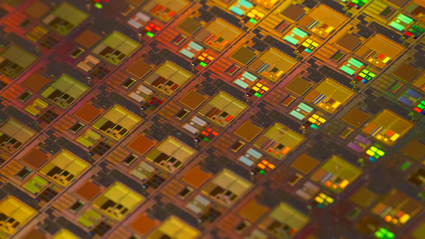 A photo of semiconductors